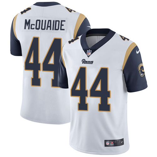 2019 Men Los Angeles Rams 44 McQuaide white Nike Vapor Untouchable Limited NFL Jersey